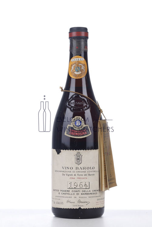 Picture of 1964 BAROLO RISERVA SPECIALE CREMOSINA